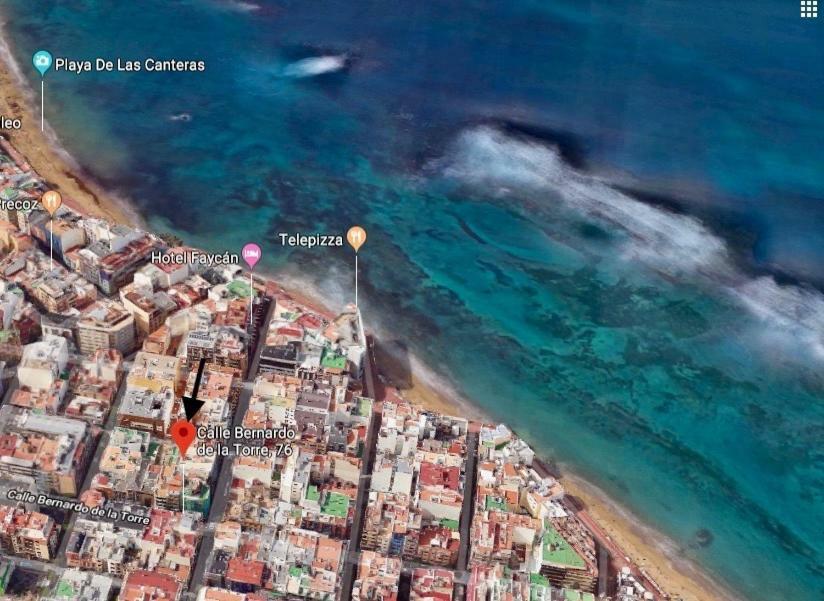 Homeforguest Stylish And Modern Apartment Overlooking Las Canteras Las Palmas de Gran Canárias Exterior foto